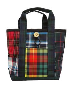 +RING 【ランチバッグ】傘生地を使用した撥水ミニトートバッグ XS CHK SR433