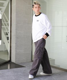 WEGO ヘビーウエイトファンシーロゴプルオーバー