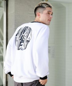 WEGO ヘビーウエイトファンシーロゴプルオーバー