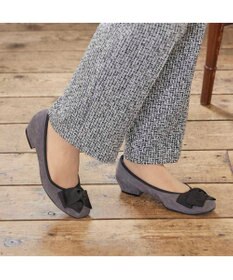 Riz raffinee <Riz raffinee>グログランリボンバレエパンプス