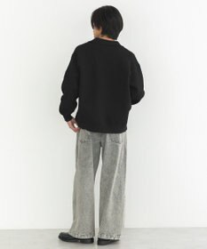 CRAFT STANDARD BOUTIQUE 柄編みニットシャツカーディガン