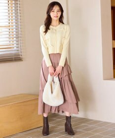 Feroux リボンディテール カーディガン