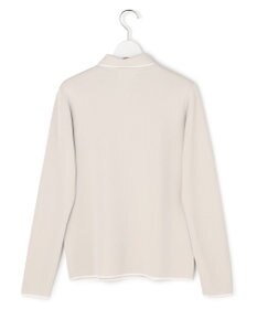 ICB シンセティックフルニードル ハーフジップニット