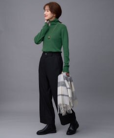 ANY L 【ウエストゴム/リントラク加工/裏起毛/ストレッチ】シークレットウォーム　ワイドパンツ