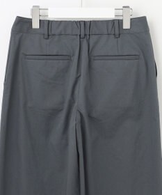 J.PRESS LADIES 【洗える】 ストレッチツイル セミワイド ベイカー パンツ