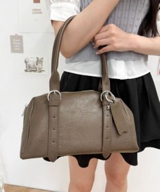 WEGO リップチャーム付きボストンバッグ