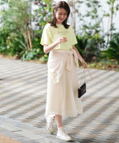 ANY SIS エアリープリーツ スカート