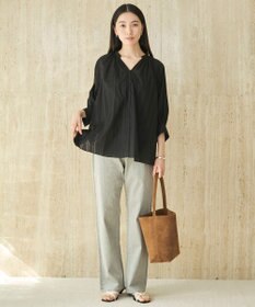 UNFILO 【UNFILO DENIM】撥水ストレッチ テーパードデニム