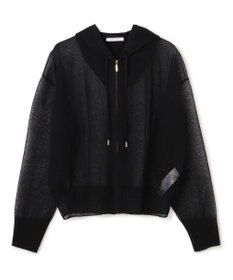 BEIGE， SIDERITE / シアージップフーディーニット