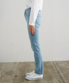 caqu slim straight ハイブリットストレッチストレートデニム