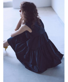 Green Parks コルセット風ミニワンピース