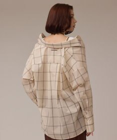 GRACE CONTINENTAL オーガン2WAYシャツ