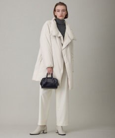 ICB 【洗える】 ウォッシャブルウールジャージー ワイドパンツ