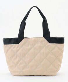 ANY キルティングトートバッグ ベージュ
