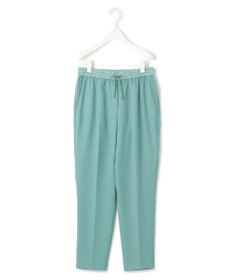 ICB 【接触冷感・UVケア・速乾・洗える】FluidBackSatin ドロストパンツ