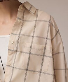 GRACE CONTINENTAL オーガン2WAYシャツ