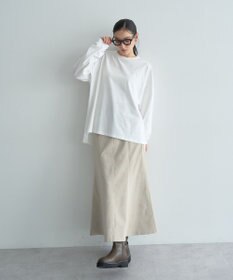 YECCA VECCA コットンルーズプルオーバー