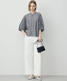 ICB L ソフトコットンローン シャツブラウス