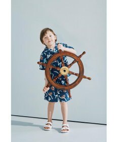 HELLY HANSEN 【キッズ・はっ水・UVカット・耐海水・耐塩素・記名ラベル付】ショートスリーブバスクシャツ