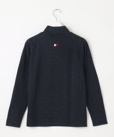 23区GOLF 【WOMEN】クラブジャガード柄 モックネックシャツ