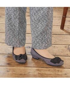 Riz raffinee <Riz raffinee>グログランリボンバレエパンプス