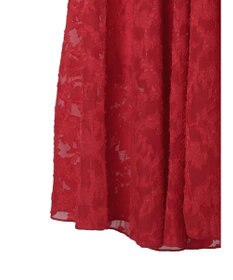 Green Parks シアージャガード花柄ボリュームスカート