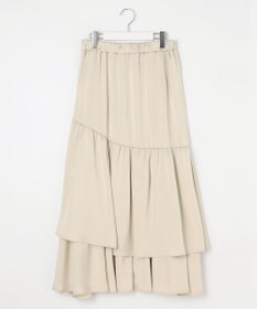 Feroux 【セットアイテム】裏毛プルオーバー×ランダムプリーツ スカート