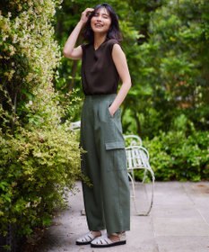 ANY 【前後2WAY/アンチピリング/洗濯機可】ノースリーブニット