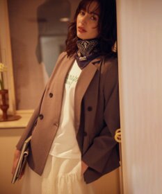 組曲 【WEB限定】シアージャカード スカート