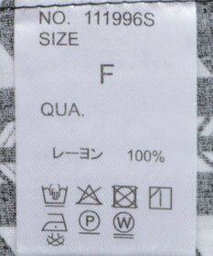 CRAFT STANDARD BOUTIQUE レーヨン総柄シャツ