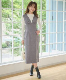 Feroux 【洗える】ロゴリブ プルオーバー ニット