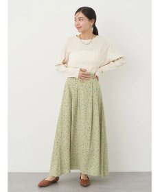 earth music&ecology コットンシアークルーネックプルオーバー