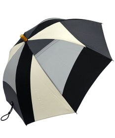 +RING 【限定/日本製】プラスリング 晴雨兼用傘（長ショート）BLK SR305