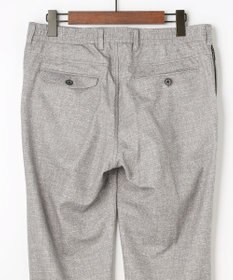 JOSEPH ABBOUD 【ストレッチ/ウエストも伸びる】ウールライクフランネルジャージーパンツ