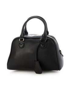 UNBILLION カシュカシュ cachechche / シボフェイクレザー2wayボストンバッグ