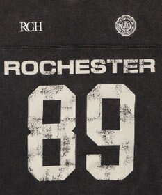 WEGO 【ユニセックス着用ITEM】ケミカルウォッシュナンバリングプルオーバー