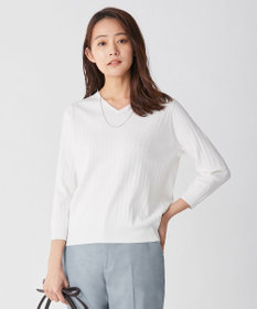 J.PRESS LADIES 【洗える】PRINCESS Vネック ニット