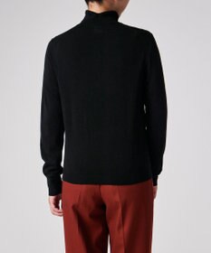 Paul Smith ドレープウール ストライプ ヘンリーネック ニット