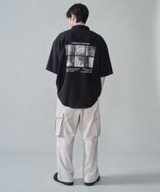 WEGO アムンゼンフォトプリントBIGシャツ（SS）