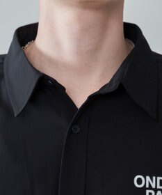 WEGO アムンゼンフォトプリントBIGシャツ（SS）