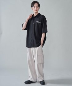 WEGO アムンゼンフォトプリントBIGシャツ（SS）