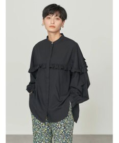 AMERICAN HOLIC フリルバンドカラーシャツ