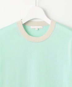 自由区 【アンサンブル対応・洗える】シャインハイゲージ5分袖 ニット