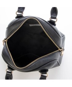 UNBILLION カシュカシュ cachechche / シボフェイクレザー2wayボストンバッグ