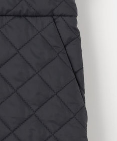 23区GOLF 【WOMEN】ファー＆キルトコンビワンピース