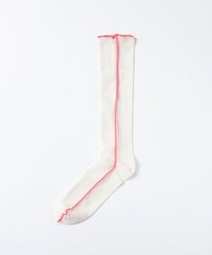 TRICOTE MELLOW TULLE HIGH SOCKS／メローチュールハイソックス