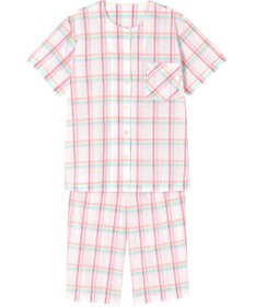 ワコール／睡眠科学 パジャマ 5分袖 半袖 7分丈 綿混(本体) 上下セット 前開き レディース YDT142 睡眠科学／ワコール