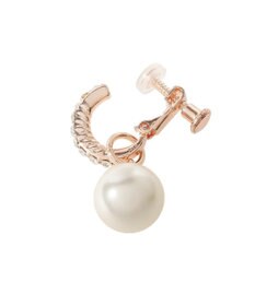 Maison de FLEUR ２Ｗａｙパールビジューイヤリング