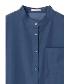 earth music&ecology リボンポイントシャツチュニック