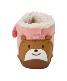 MIKI HOUSE HOT BISCUITS 【11.5-13.5cm】 かかと顔ドン あったかボア付き ファーストシューズ